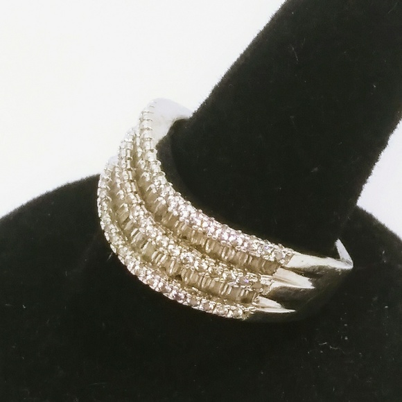 QVC Diamonique ring - Picture 2 of 4